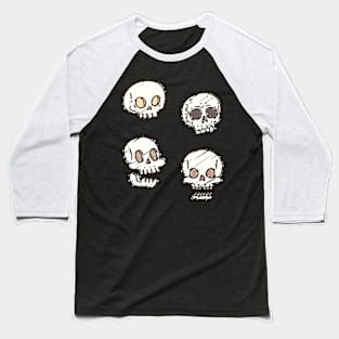 Skeleton Head Baseball T-Shirt